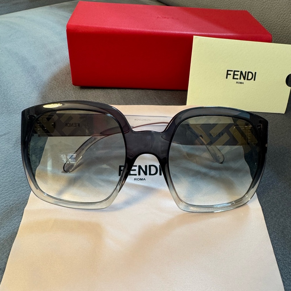 Fendi Oversized Square Sunglasses - like new condition
